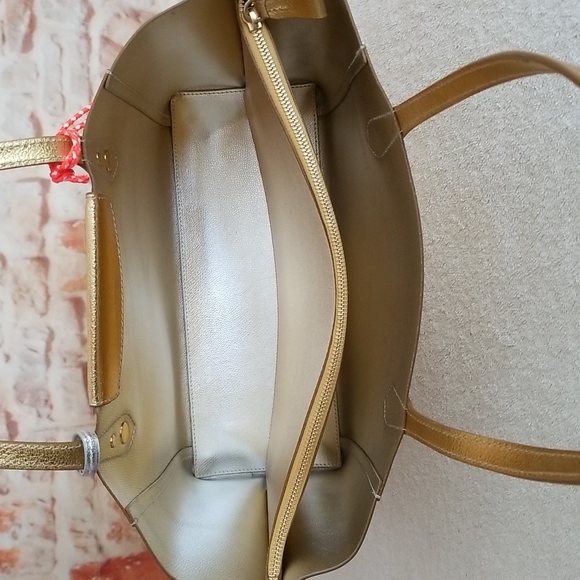 ❣HP❣New Sophia Webster Hola Metallic Shopper Tote Bag - Picture 11 of 13